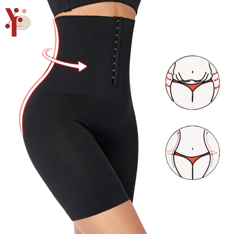 Yoona KR595 Celana Pendek Korset Bahan Tebal Pengecil Pelangsing Perut Dan Paha Slimming Body Shaper Pants Wanita 0