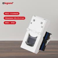 Gambar Legrand Outlet Telepon Arteor RJ11 4 Kontak 1 Modul Putih - 572300 dari LegrandPowerSolution.id Kota Administrasi Jakarta Barat 4 Tokopedia