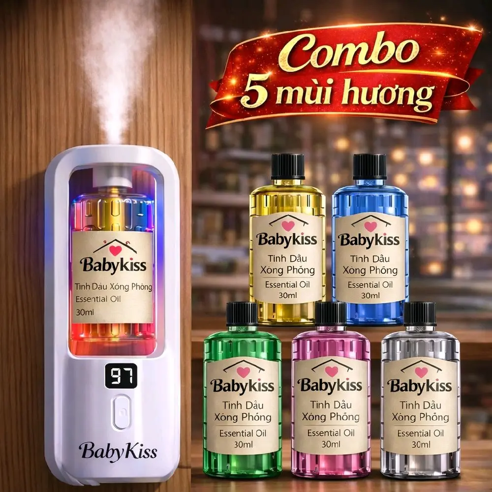 Combo 5 mùi khác nhau + máy xong