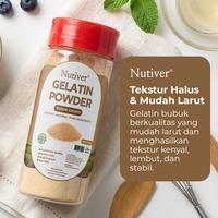 Gambar NUTIVER Gelatin Bubuk Food Grade 100gr Gelatin Powder Dessert Jelly Puding Kue dari NUTIVER.ID Kota Tangerang Selatan 2 Tokopedia