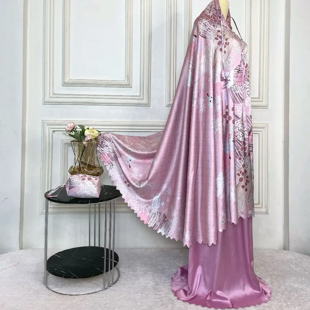 Mukena aramny silk Corona Cicimukena 2 in 1 Travel dewasa  armany Printing premium laser cutting zipper  Motif