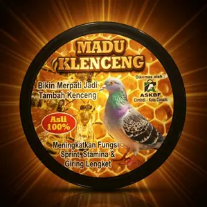 Jamu Merpati Madu Kelenceng untuk Meningkatkan Stamina Sprint Terbang Giring Keket Agresif Cocok untuk Merpati Balap Semi & Kolong