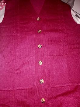 Product Review of LONG VEST RAJUT WANITA KANCING 7 MOTIF CABLE / OUTER ROMPI PANJANG OVERSIZE PREMIUM Santai Santai from Y**i Z**a 0