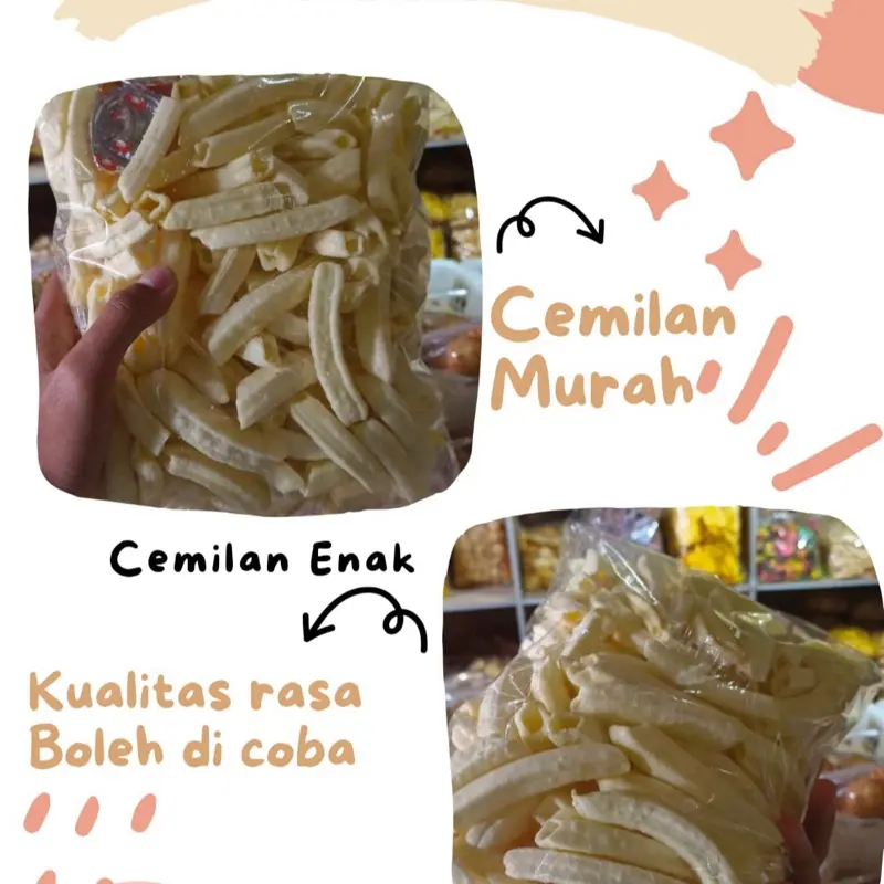 1Kg French fries kiloan terlaris Camilan Snack Food Kentang