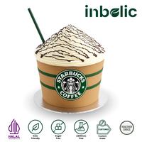 Gambar Inbolic Low Carb Starbucks Cake | Keto-Friendly | Kue Sehat Bebas Gula | Kue Custom Ulang Tahun | Custom Order | PICK-UP ONLY - Cokelat, 16cm dari Inbolic Jakarta Timur 1 Tokopedia