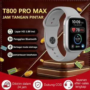 MARQ Harga Murah T800 PRO MAX Smart Watch Dua Tali Jam Kompatibel Android iOS Untuk Olahraga Luar Ruangan