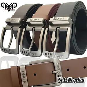 ikat pinggang pria KULIT murah size JUMBO 120/150/170cm sabuk kulit PU premium JS_033