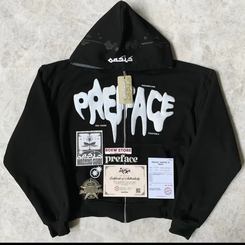 prefacewearhouse knit| hoodie| Varsity 0