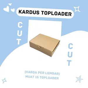 Kardus Packing Toploader Kartu Koleksi - TCG / MTG / CCG / KPOP / PhotoCard / Sport