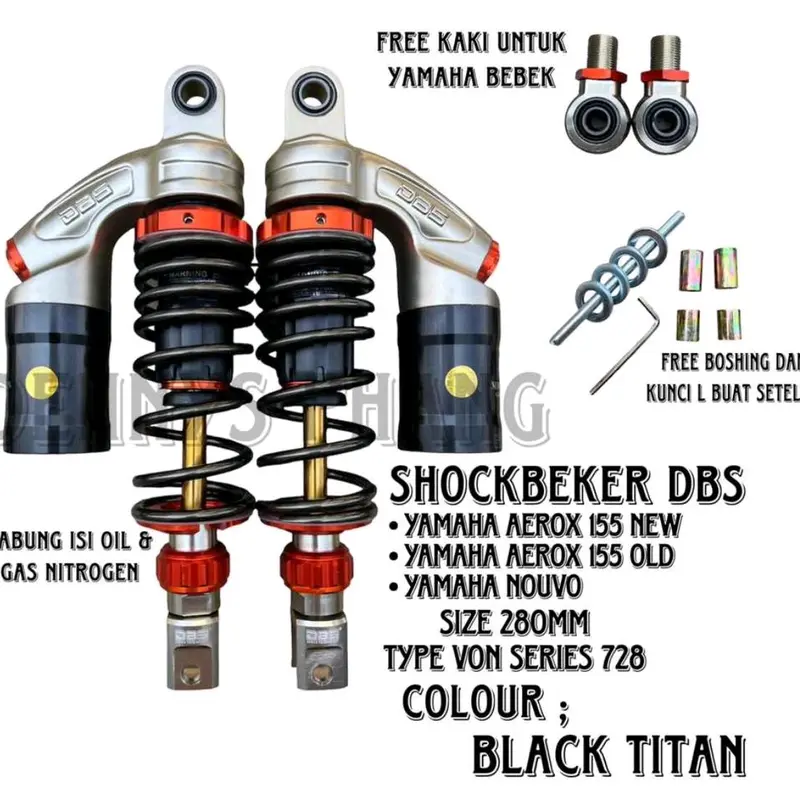 Ready shock DBS VON SERIES 728 NMAX XMAX PCX AEROX 3