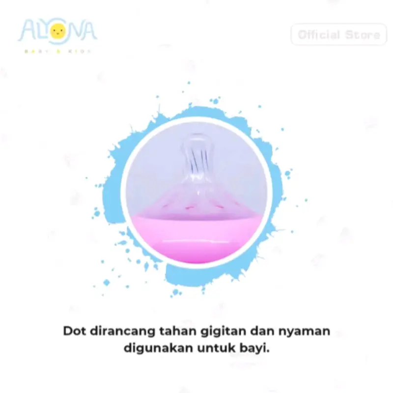 Wide Neck PP Baby Feeding Bottle AL-015 Handie 240ml 4