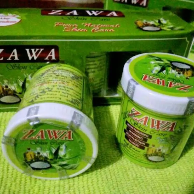 Cream Pemutih Zawa Skincare Bengkoang Kemasan Botol BPOM