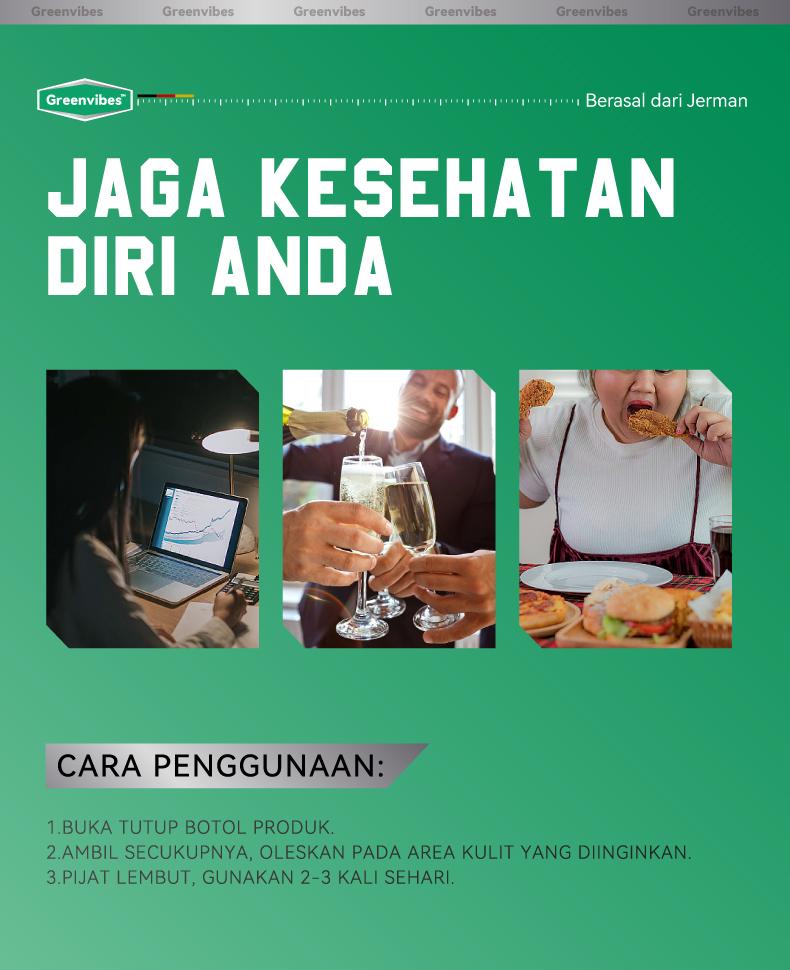 Greenvibes Herbal Gel-Nyaman, Ringan & Praktis Dibawa Ke Mana Saja