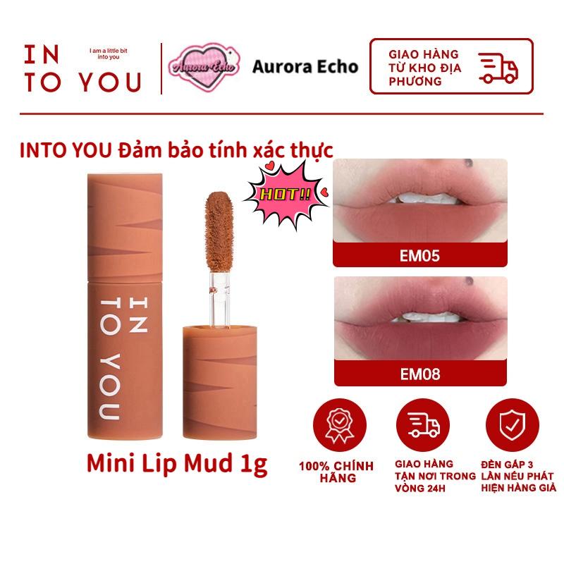 Heroine Mini Môi Bùn DÀNH CHO BẠN 1g Môi Và Má Lì Son Môi Không Dính Son Bóng Mini EM01-mini