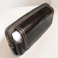 Gambar Dompet Hp Pinggang Sarung Hp Kulit Asli Bahan Asli Size P 17 Cm T 9 5 Cm Slot Depan Belakang Muat Hp Max 6 6 Inc Full No Cut - Coklat dari J LEATHER STORE Kota Surabaya 4 Tokopedia