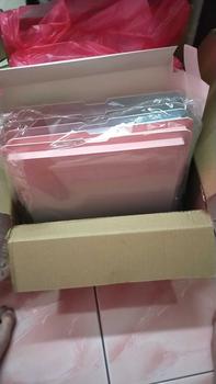 Product Review of Transparent Cake Box / kotak tunang / kotak kek /  / kotak hantaran& Black Blue Gold Pink from M** r**🌞 0