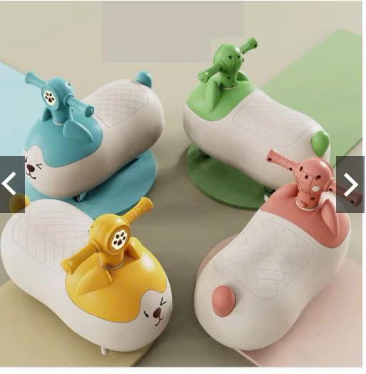 Xe hạt đậu phộng cho bé trai gái, chòi chân các mẫu tổng hợp, đồ chơi cho bé từ 1 đến 4 tuổi có đèn nhạc và Voi Kem