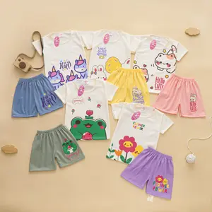 Setelan Anak & Bayi Perempuan Kawai Series/ Baju Anak Perempuan / Setelan Bayi Perempuan / Baju Anak Anak / Pakaian Anak / Baju Bayi Usia 0 - 4 Tahun/ Setelan Anak Perempuan Xiao Wei