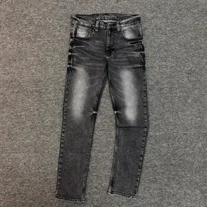 Celana Luxurious Snow Grey Denim Strech High Quality