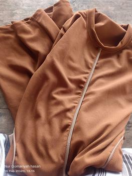 Product Review of MT - Tania Gamis Strip Kombinasi Elegant Bahan Knit Osaka [READY SIAP KIRIM] from M**g ** 1