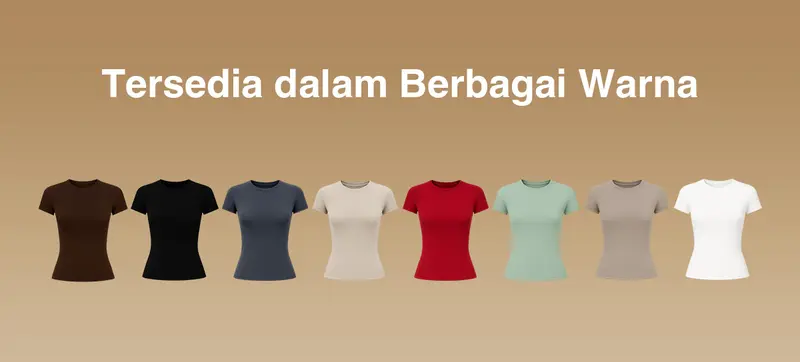 Joybasic All Day Fit Crew Neck Fitted T-shirt Shop Tokopedia