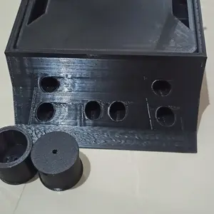 1KG Chasis Robot Sumo Bisa Auto atau Kontrol PS3 Standard Lomba Berat 1KG - full 3D Print (PETG)