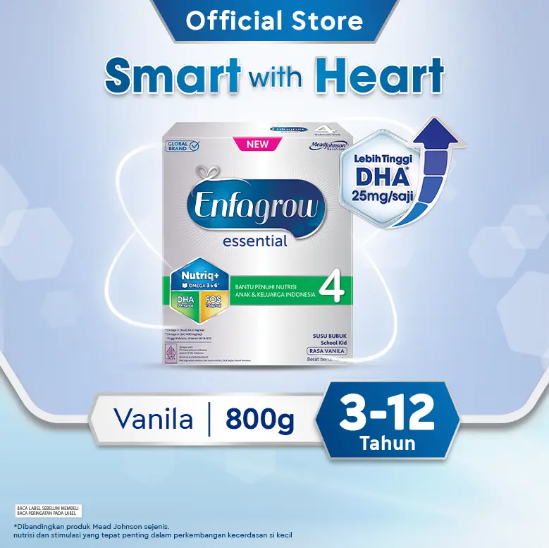 Enfagrow Essential 4 Susu Formula Anak 3 - 12 Tahun 800 gr 0