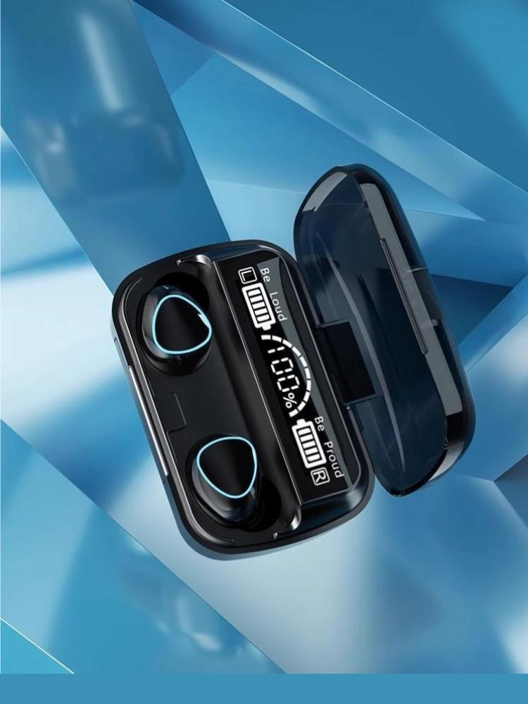 Headset TWS M10 Bluetooth, Earphone LED Display Pengisian Nirkabel, Earbuds Kontrol Sentuh, Headphone HIFI Suara Jernih Anti Air Headset TWS M10 Bluetooth, Earphone LED Display Pengisian Nirkabel, Earbuds Kontrol Sentuh, Headphone HIFI Suara Jernih Anti Air