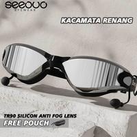 Gambar Seeouo Kacamata Renang / Swimming Goggles Dewasa Anti fo HD-Lens Nosepad Silicone Strap Adjustable Pria Wanita XR 2600 - GREY MIRROR dari Seeouo Kota Administrasi Jakarta Barat 1 Tokopedia