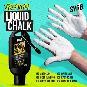 SVRG Premium Liquid CHALK 50ml Kapur Cair Pull Up Gym & Fitness by Svarga
