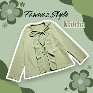 [Bisa COD] Cardigan Kanza Knit Anak Perempuan 5-14 Tahun Atasan Outer OOTD Anak Kekinian Fashion Viral Terbaru Pakaian