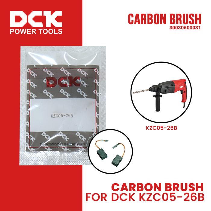 Gambar Carbon Brush/Arang untuk Rotary Hammer KZC/DZC/AZC05-26B dari DCK Power Tools Indonesia Kota Administrasi Jakarta Barat Tokopedia