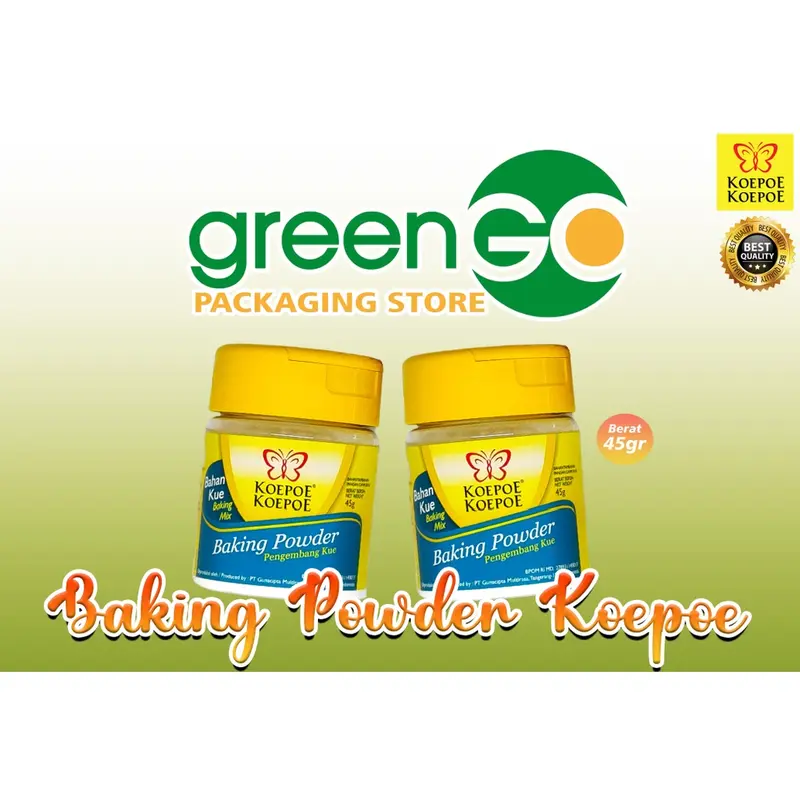 BAKING POWDER KOEPOE 45GR BUBUK PENGEMBANG BAHAN KUE 0