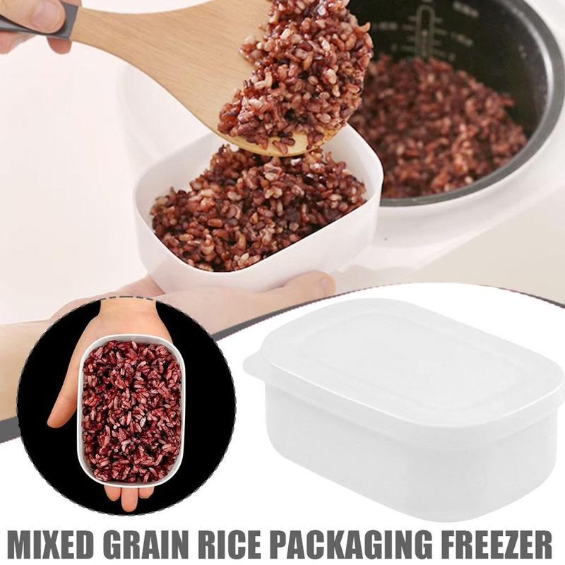 Product Introduction of Rice Portioning Box Fat-reduced Meal Quantitative Lunch Food Lunch Container Storage Box Q7X7 11