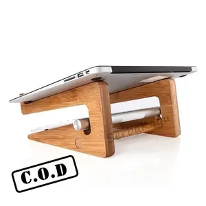 stand meja laptop kayu Sintetis portable