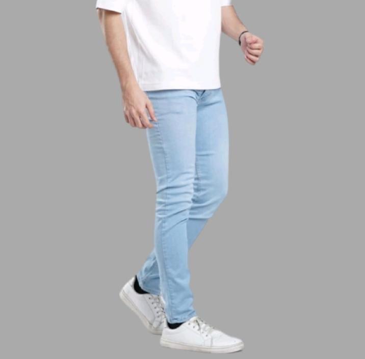 Celana jeans pria Bahan streach melar pensil Slimfit cowok panjang cowo skinny (Promo celana jeans jins jean jin pria paling murah 6