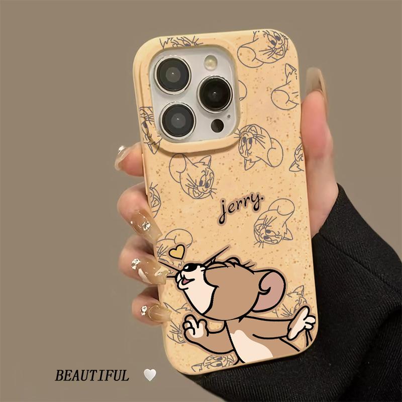 Product Introduction of Vỏ hoạt hình mèo và chuột, vỏ TPU mềm, tương thích với iPhone 15promax 14 13 12 iPhone11 XR iPhone7 8 se2 se3 7plus 8plus ix xs xr xs max Ốp Điện Thoại , phim hoạt hình 12