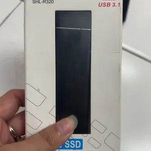 HomeTools Hard Drive Eksternal Asli Portabel SSD Solid State Drive 500GB 4TB untuk Perangkat Penyimpanan Laptop PC USB 3.1 4TB Hard Drive Seluler dengan Transferring Data Cepat dan Desain Portabel Ultra Tipis