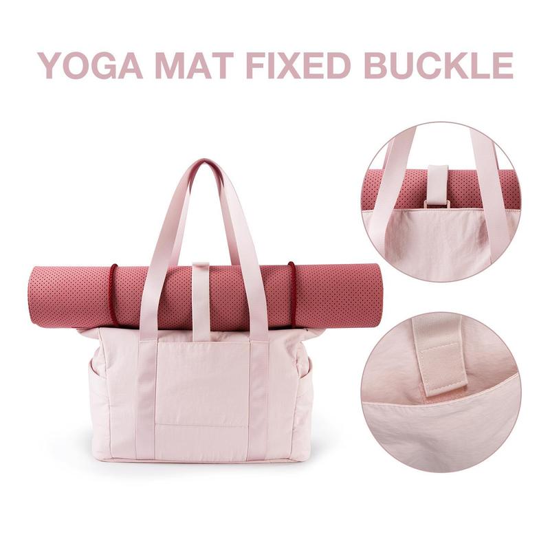 【Live】BAGSMART Tas Tangan Perjalanan Wanita Tas Bahu Bagasi Kapasitas Besar Tas Olahraga Gym Tas Selempang Wanita Duffle untuk Wanita Travel 6