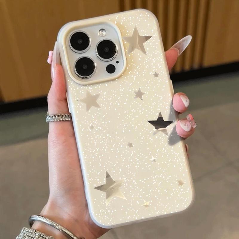 Sao vàng đen toàn bộ phù hợp cho ốp lưng iPhone17/16/15 ốp bảo vệ…