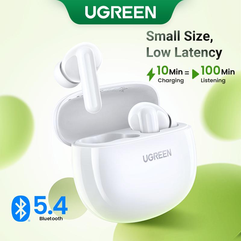 UGREEN,Tai Nghe Nhét Tai Nghe Không Dây HiTune P3,Hỗ Trợ Kết Nối Hai Thiết Bị Độ Trễ Thấp Tương Thích Với iPhone Samsung Huawei Earphone 45110