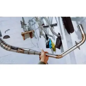 RGN Racing LEHER KNALPOT CB150R NEW V2 V3 V4 PNP SILINCER CU & RACING Bahan Stainless Kompatibel dengan SILINCER FU dan RACING - Motor Motorcycle