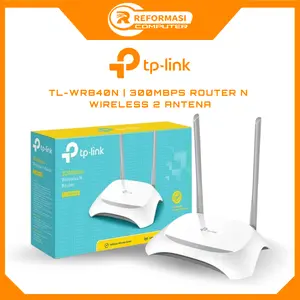 TP-LINK TL-WR 840N 300MBps Wireless Router Multifungsi Extender Pc