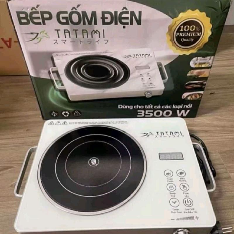 Tatami Bếp Từ Hồng Ngoại Cao Cấp Tatami PREMIUM Cảm Ứng Đa Chức Năng Không Kén Nồi Công Suất 3500W