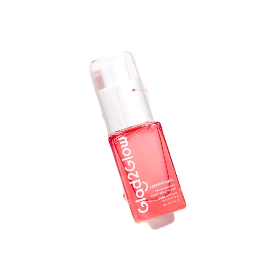 Glad2Glow Pomegranate 10% Niacinamide Power Bright Serum   Serum pencerah