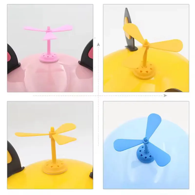 NÓN BẢO HIỂM CHO CHÓ MÈO CÓ CHONG CHÓNG CỰC CUTE 6
