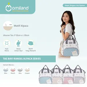 Omiland Tas Bayi Ransel Alpaca Series OT04021 OT04022 OT04023 OT04024
