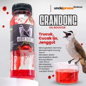 unclejarwoe GRANDONG Vitamin Instan Penggacor Burung Trucuk Cucak