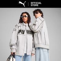 Gambar PUMA Jaket ARCHIVE SEASONAL Relaxed Racer Unisex Glacial Gray - XL dari PUMA Indonesia Kota Bekasi 1 Tokopedia