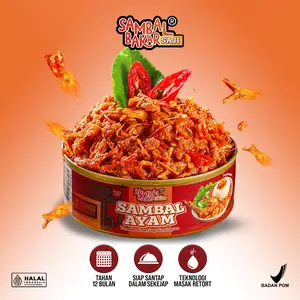 Sambal Ayam 140 gr - Sambal Bakar Saji - Sambal Bakar Indonesia